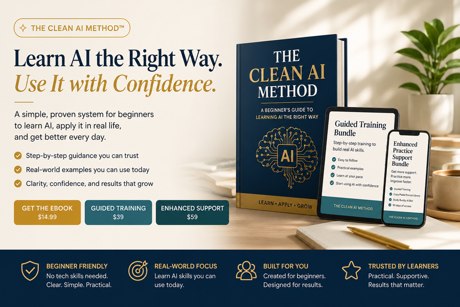 The CLEAN AI Method digital products